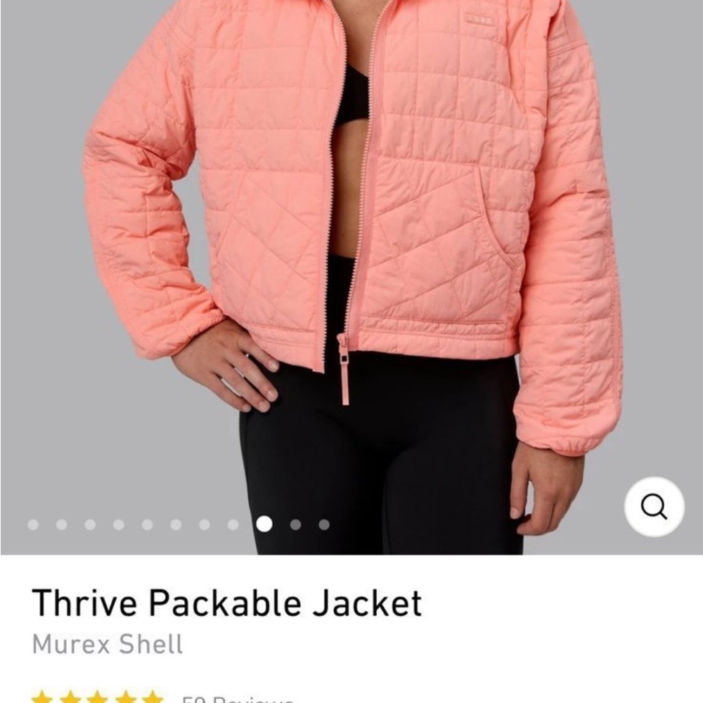 LSKD Thrive packable jacket size small